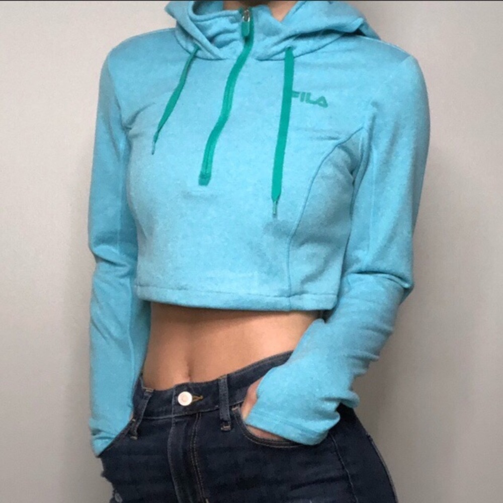 FILA Cropped Hoodie